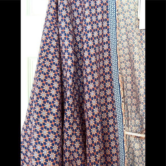 Sim & Sam Boho Hippie Kimono Tunic Purple Blue New - Picture 7 of 12